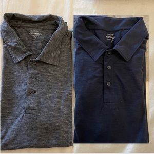 For @axel2450 J.Crew Bundle of 2 Performance Short sleeve Polo Shirts Size Large